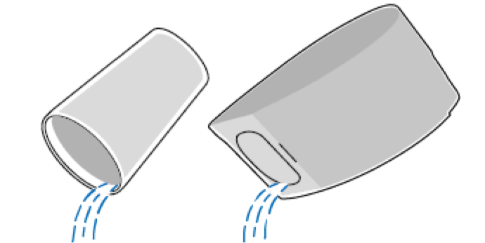 Kaffeemaschinen-Wassernachfüllsymbol
